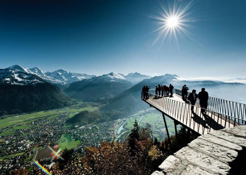 Chalet Mignon - Your Vacation Oasis At Lake Brienz Bönigen Eksteriør billede